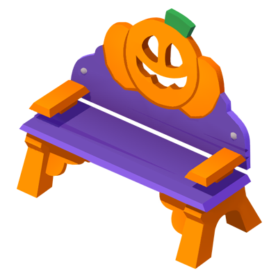 Halloween Bench (Decoration)