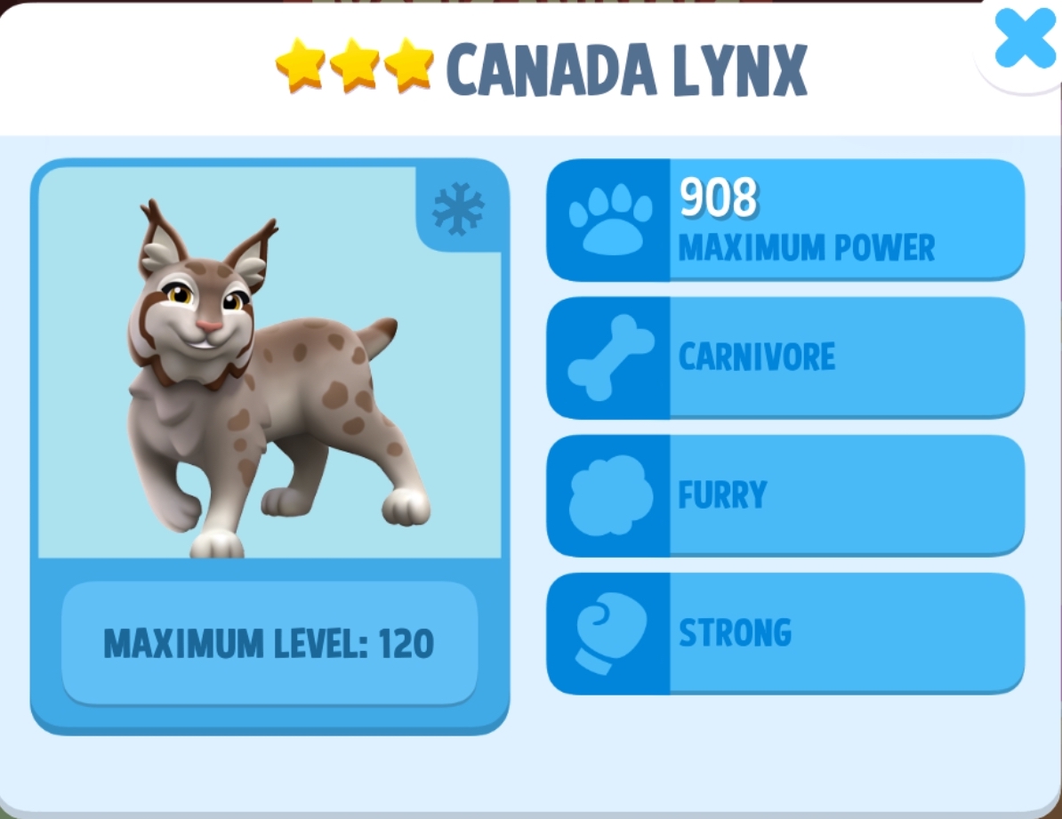 Canada Lynx Info