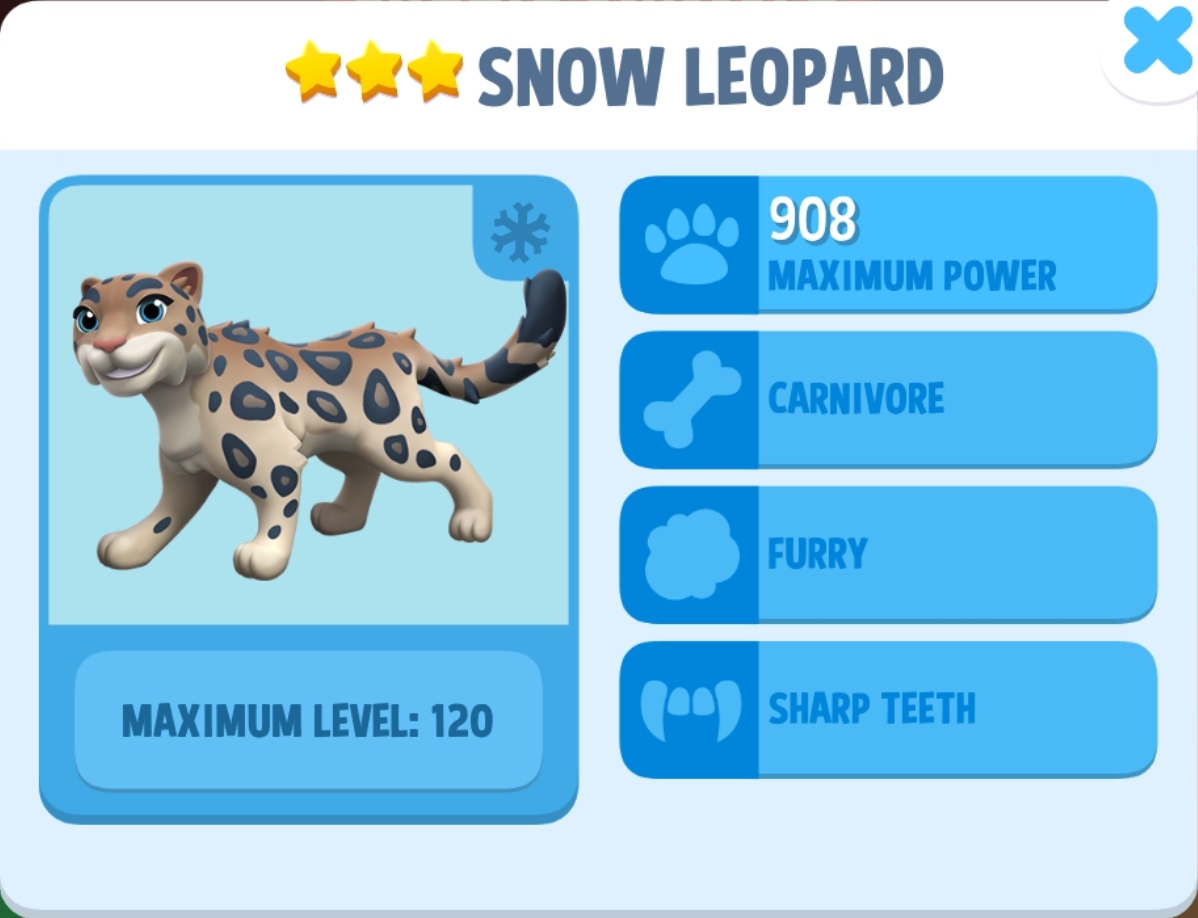 Snow Leopard Info