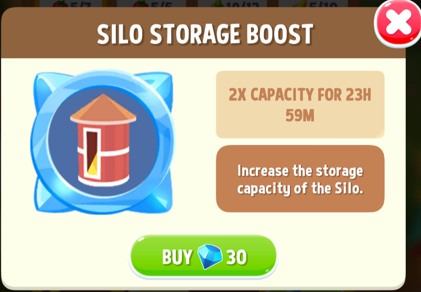 Silo Storage Boost