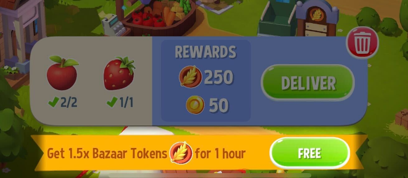 Bazaar Token Boost