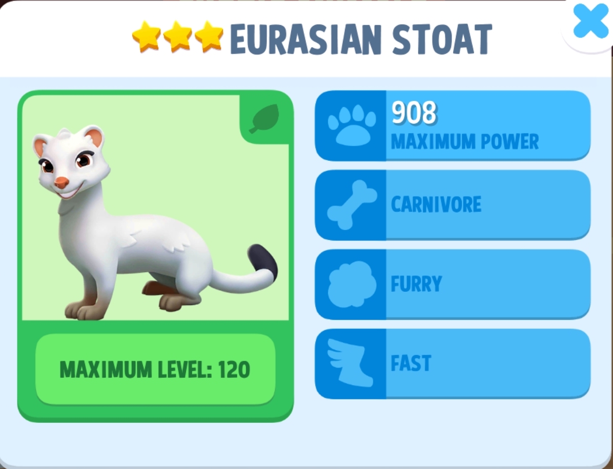 Eurasian Stoat Info