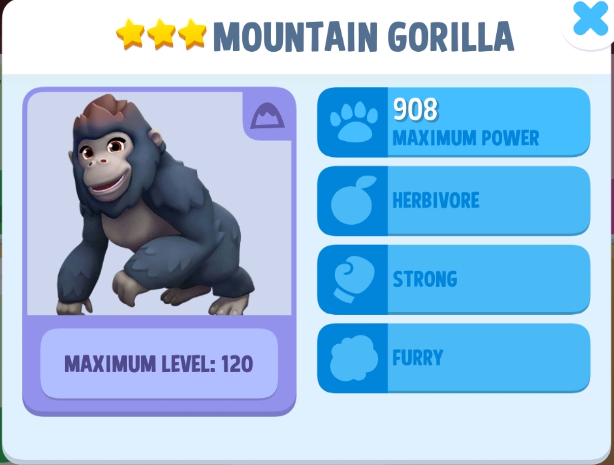 Mountain Gorilla Info