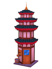 Asian Water Tower