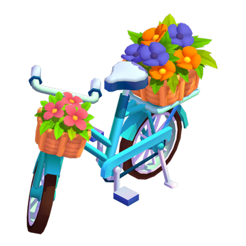 Floral Bicycle (Decoration)