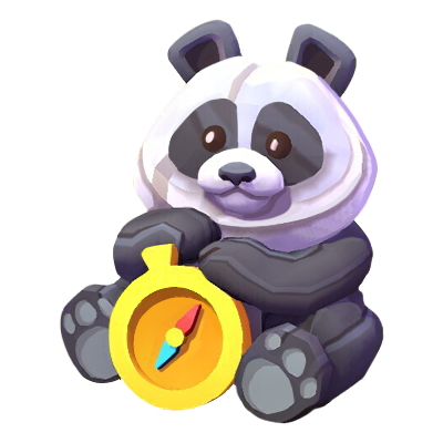 Busy Panda Trophy