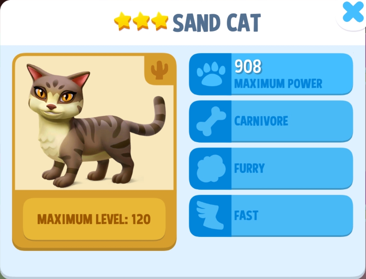 Sand Cat Info