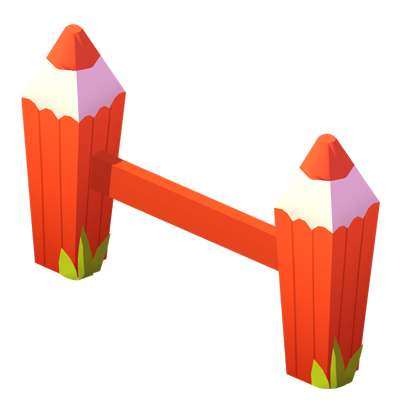 Crayon Fence (Skin)