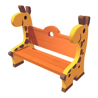 Giraffe Bench (Decoration)