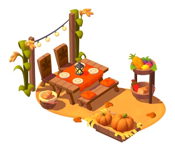 Harvest Haven Table (Decoration)