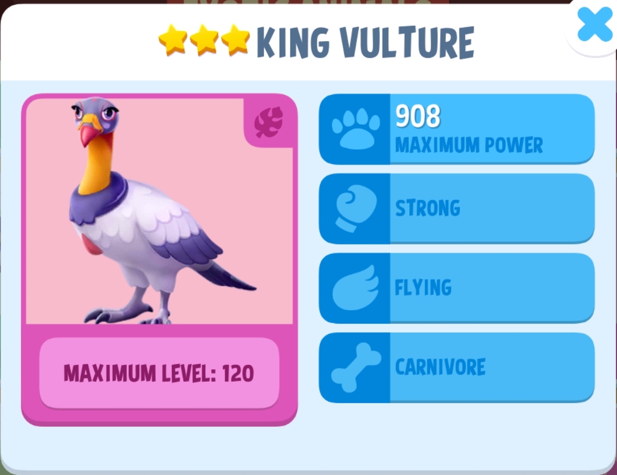 King Vulture Info