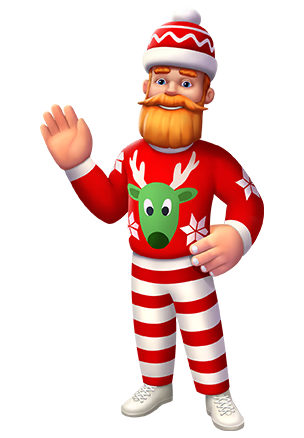 Max Christmas Skin