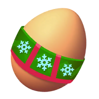 Christmas Brown Egg