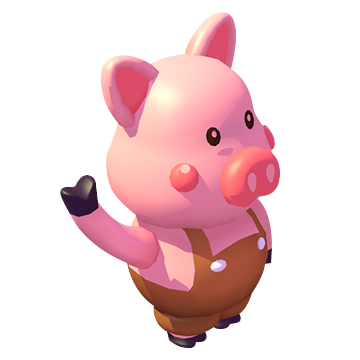 Daddy Pig Mascot