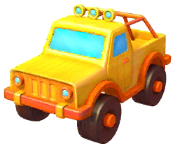 Yellow Tiny Truck