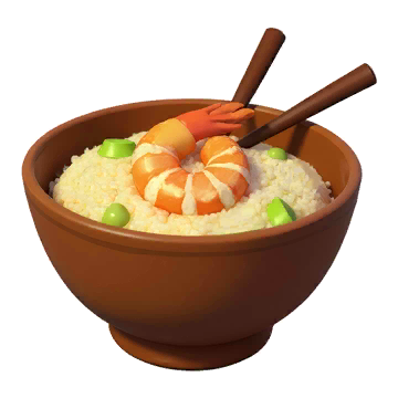 Honey Shrimp Rice