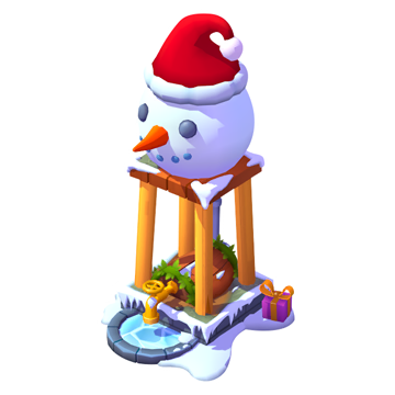 North Pole Village Water Tower