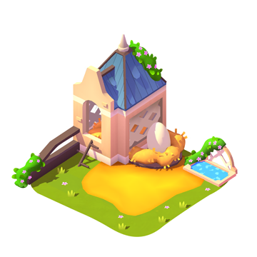 Petal Promise Egg Bird Home