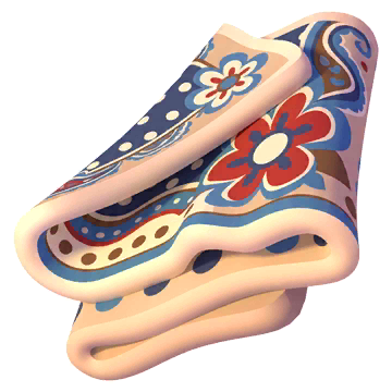 Lotus Silk Handkerchief