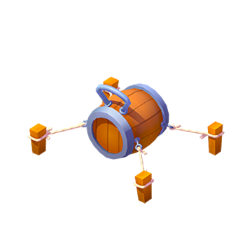 Derby Bucking Barrel Horse