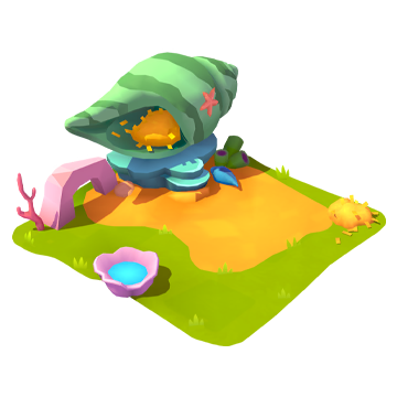 Lost Atlantis Egg Bird Home