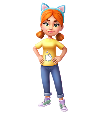Ginny Cat Party Skin