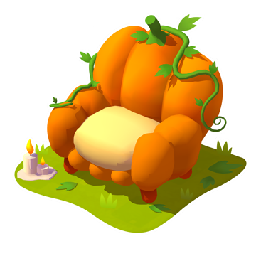 Pumpkin Chair