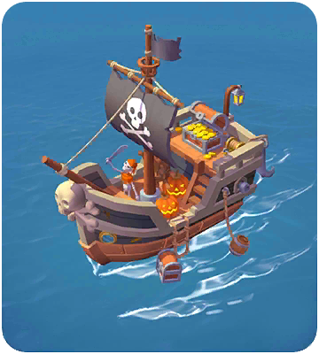 Ghost Pirate Ship