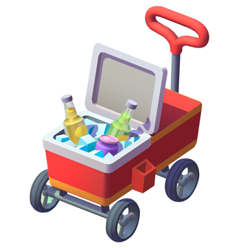 Soda Cooler Cart Skin