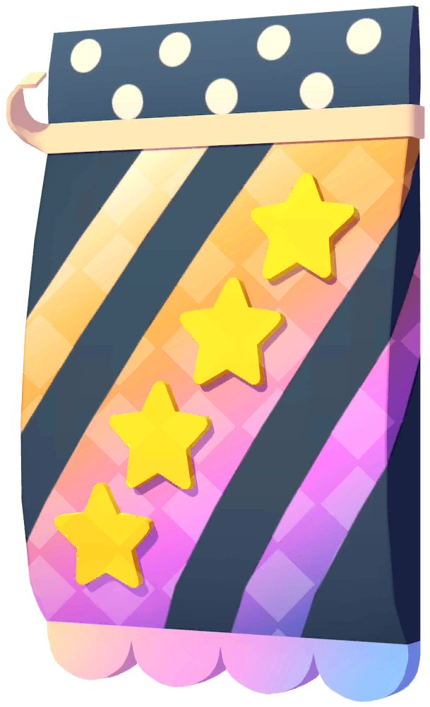 1x 4 Gold Star Jigsaw Pack